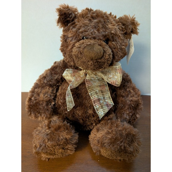 Gund Jackets & Blazers - Gund 15130 BROWNIE TEDDY BEAR Plush 11" Soft Brown Stuffed Teddy Bear Toy